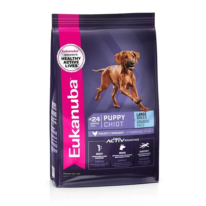 Eukanuba Large Breed Puppy Dry Dog Chicken Flavour - 15kg