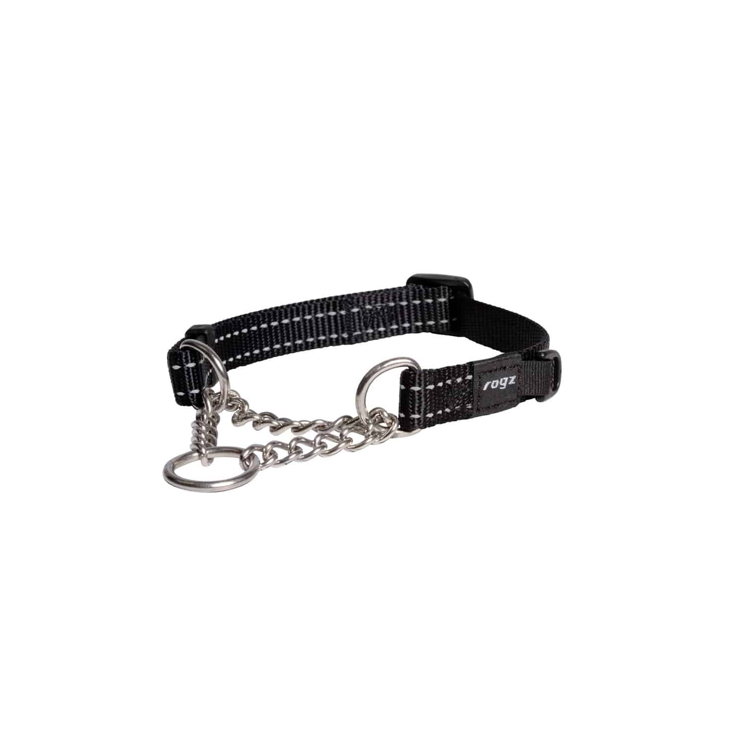 Rogz Utility Control Collar Black (XXL)