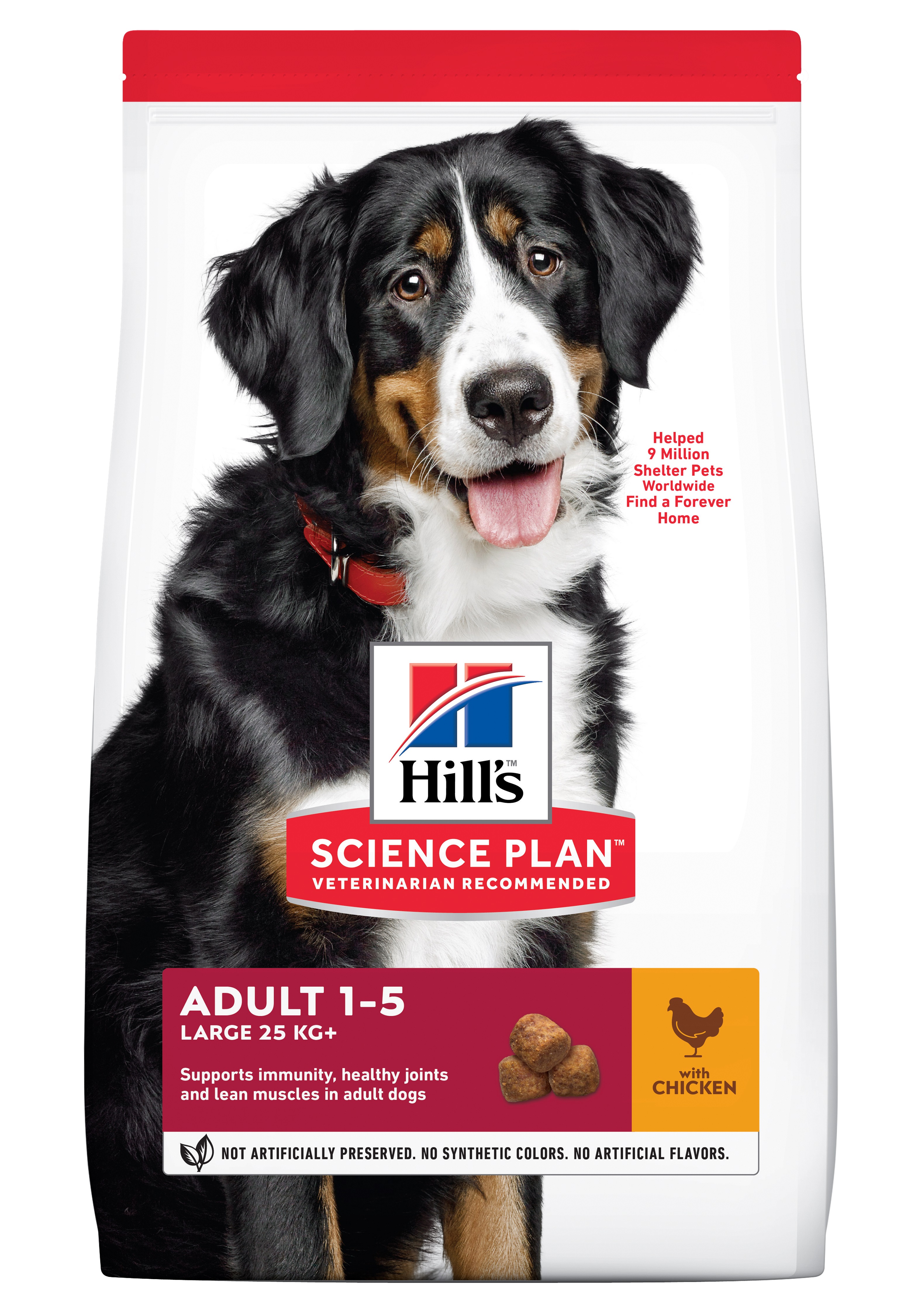 HILL'S SCIENCE PLAN Adult Large Breed Dry Dog Food Chicken Flavour - 2.5kg
