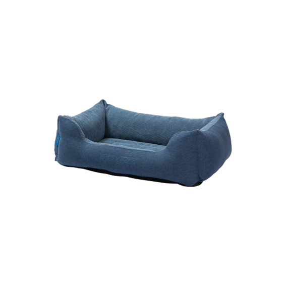 Rogz Indoor Walled Dog Bed Navy/Large