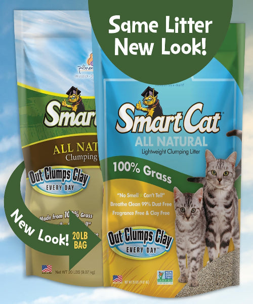 Smartcat All Natural Clumping Cat Litter Corn and Wheat - 9.07kg