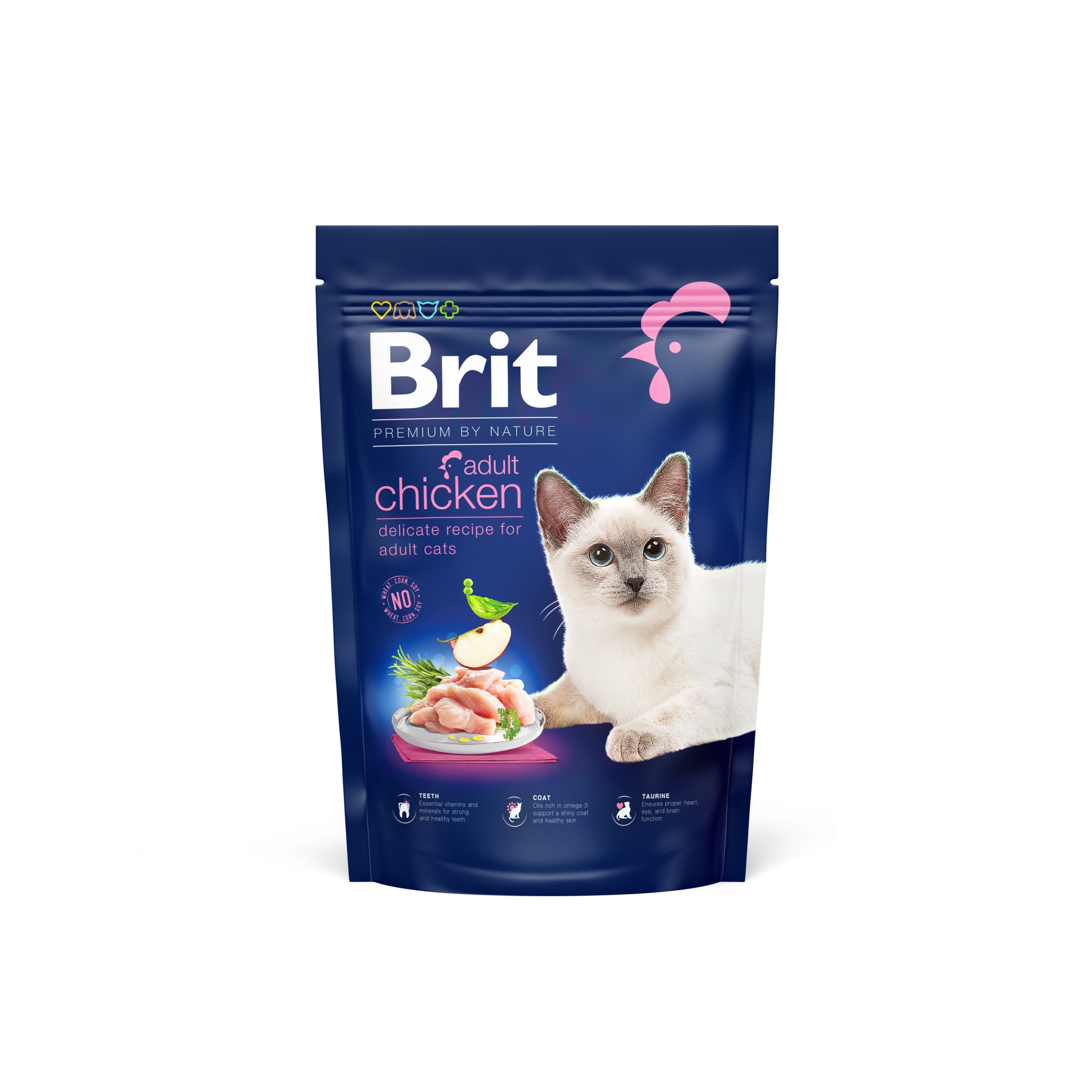 Brit Premium Cat Adult Chicken 800g
